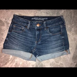 American Eagle Super Super Stretch Midi Short